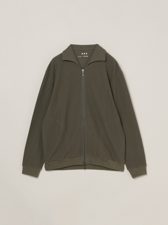 Men's pile face zip blouson