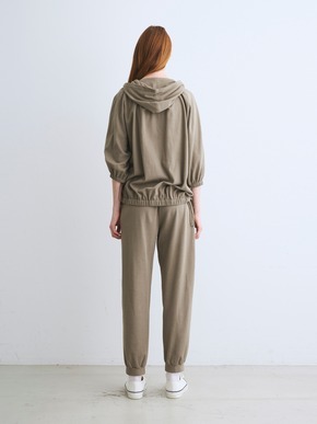 Yogi tee by plax half slv hoody 詳細画像