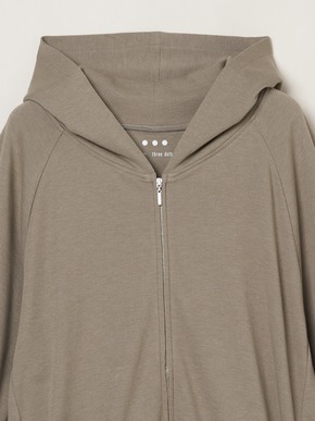 Yogi tee by plax half slv hoody 詳細画像
