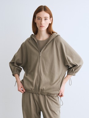 Yogi tee by plax half slv hoody 詳細画像