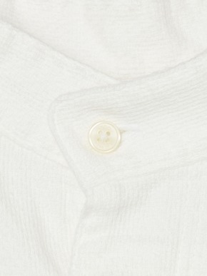 Men's garment dye stand collar shirts 詳細画像