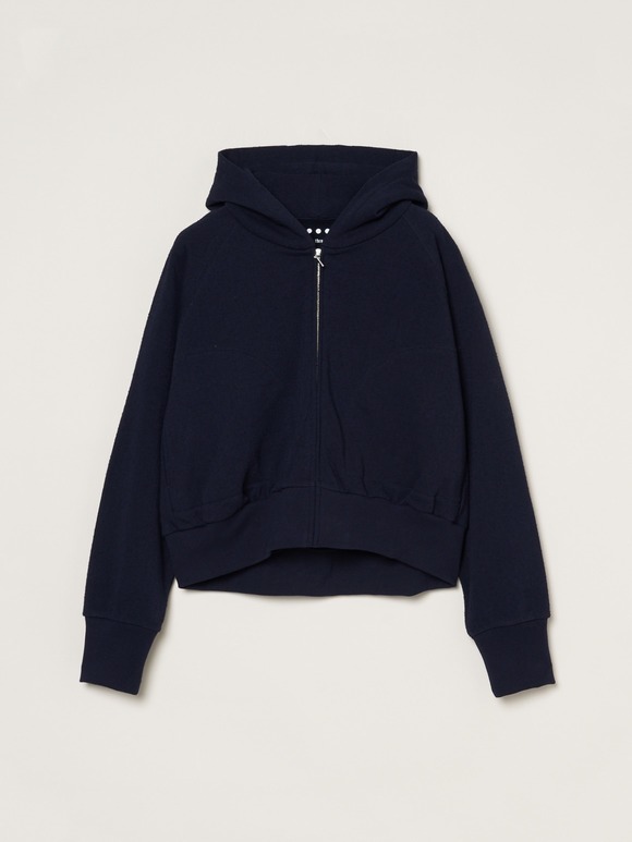 Soil nep zip up hoody