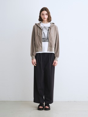 Stretch typewriter tuckwidepants 詳細画像