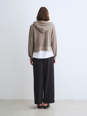 Stretch typewriter tuckwidepants 詳細画像