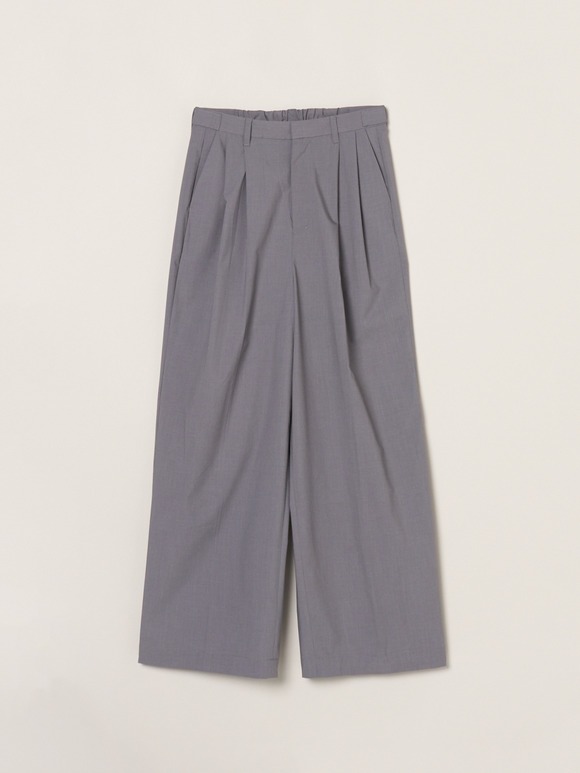 Stretch typewriter tuckwidepants