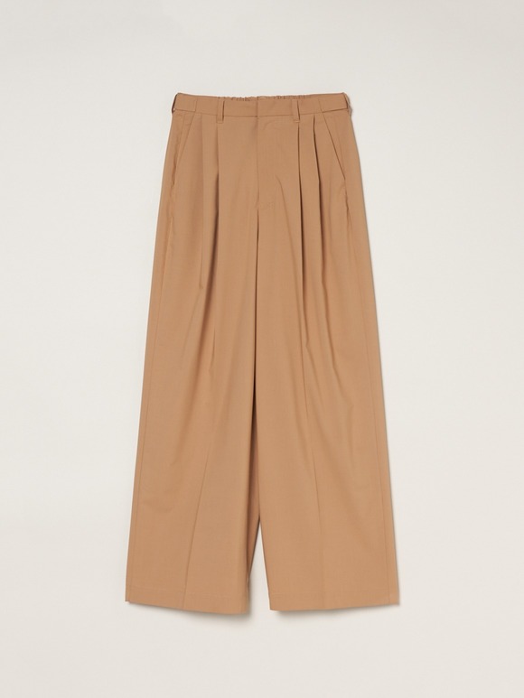 Stretch typewriter tuckwidepants
