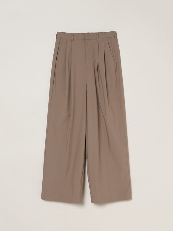 Stretch typewriter tuckwidepants