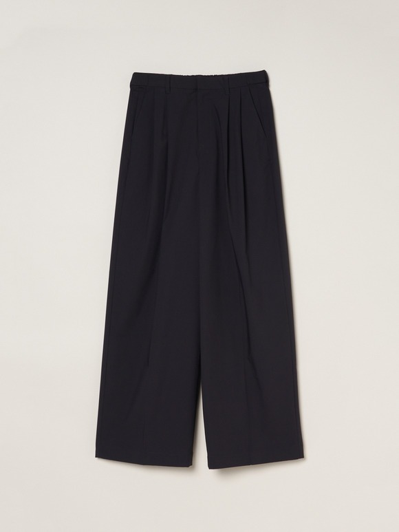 Stretch typewriter tuckwidepants