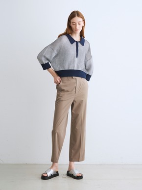 Stretch typewriter tapered pants 詳細画像