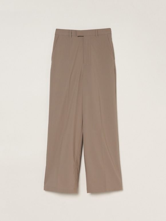 Stretch typewriter tapered pants