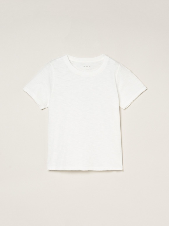 Sheer slub s/s tee