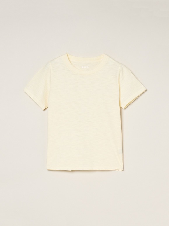 Sheer slub s/s tee