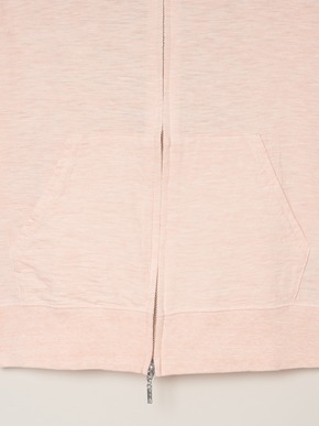 Sheer slub zip up hoody 詳細画像