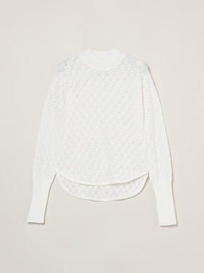 Cotton silk race top 詳細画像