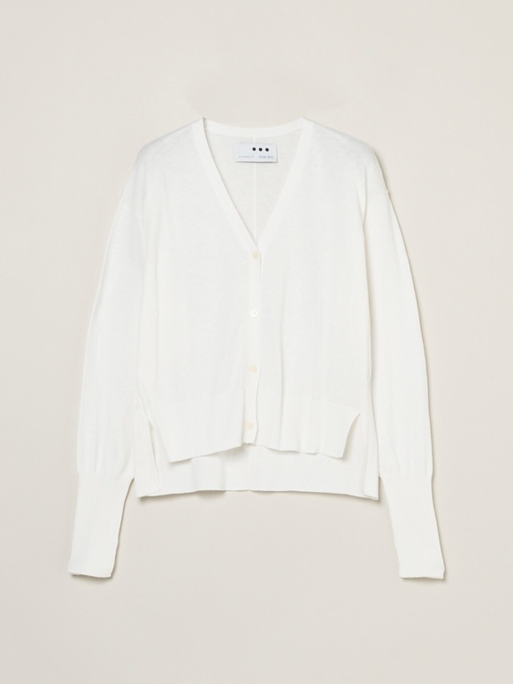 Cotton silk cardigan