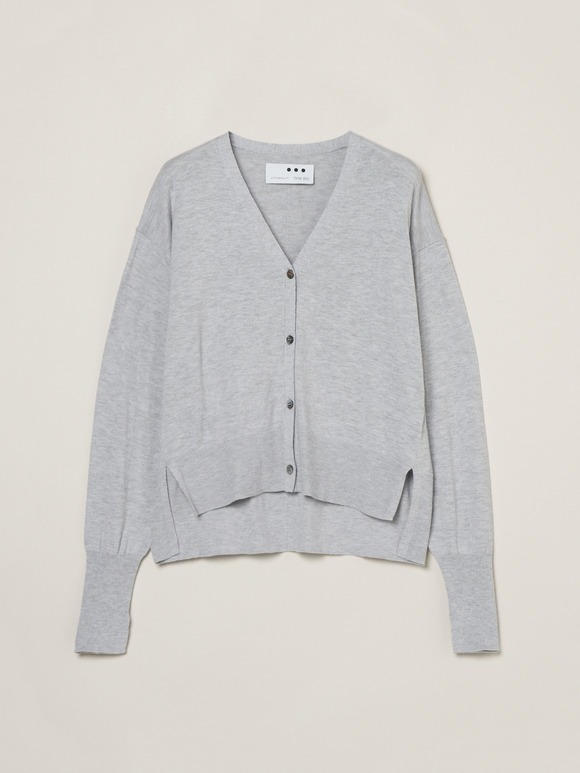 Cotton silk cardigan