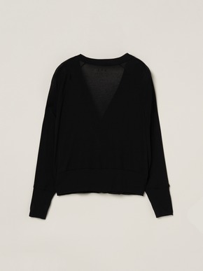 Soft see-through cardigan 詳細画像