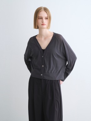 Soft see-through cardigan 詳細画像