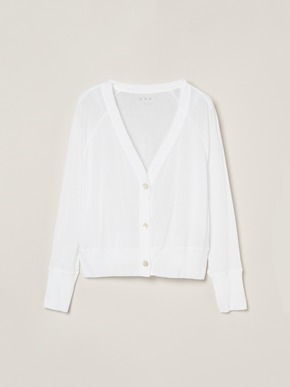 Soft see-through cardigan 詳細画像