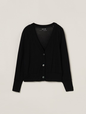 Soft see-through cardigan 詳細画像