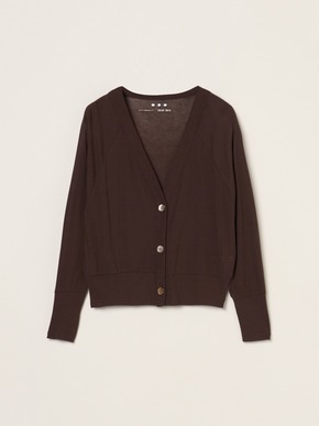 Soft see-through cardigan 詳細画像