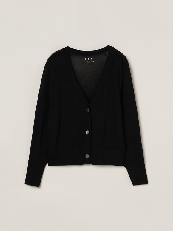 Soft see-through cardigan