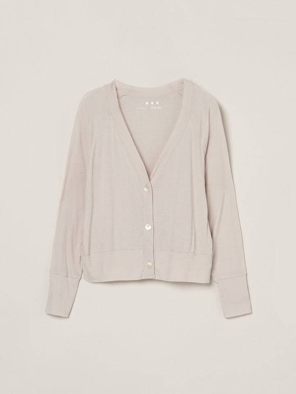 Soft see-through cardigan