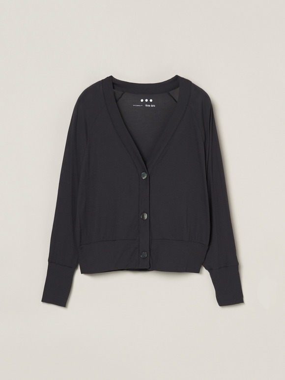 Soft see-through cardigan