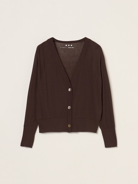 Soft see-through cardigan