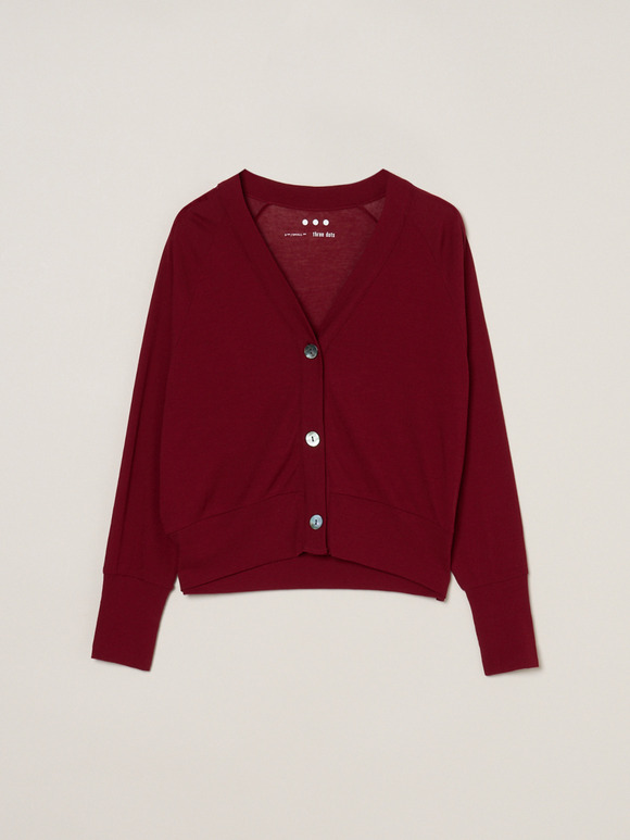 Soft see-through cardigan