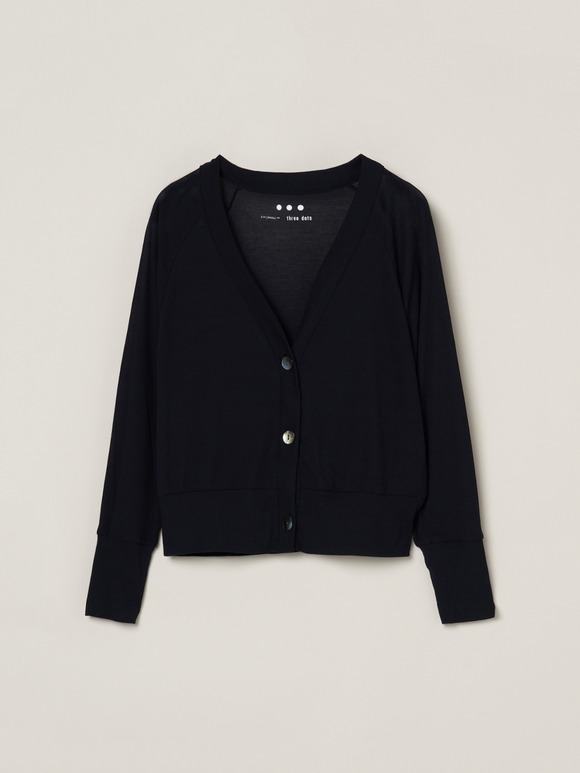 Soft see-through cardigan
