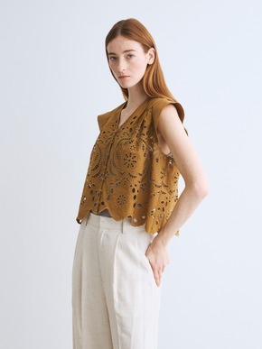 Tropical lace tops 詳細画像