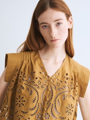 Tropical lace tops 詳細画像