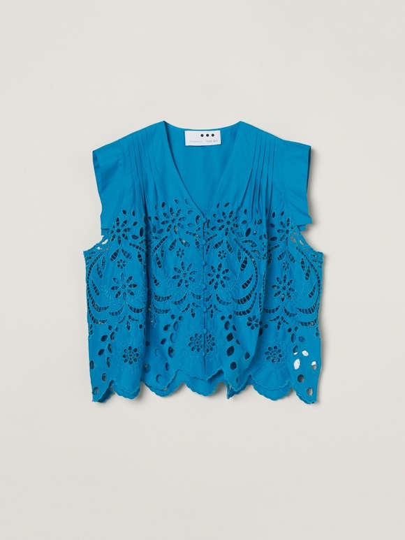 Tropical lace tops