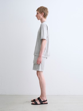 Men's pigment dyed cotton t-shirt 詳細画像
