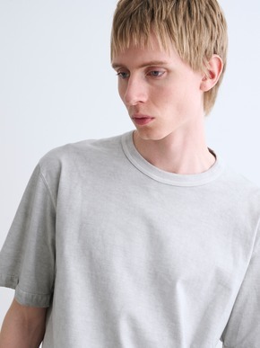 Men's pigment dyed cotton t-shirt 詳細画像
