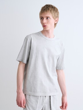 Men's pigment dyed cotton t-shirt 詳細画像