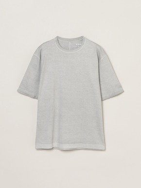 Men's pigment dyed cotton t-shirt 詳細画像