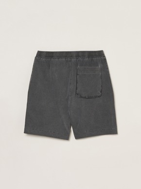 Men's pigment dyed cotton short pants 詳細画像