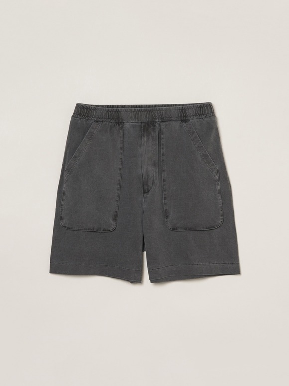Men's pigment dyed cotton short pants