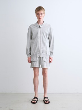 Men's pigment dyed cotton blouson 詳細画像