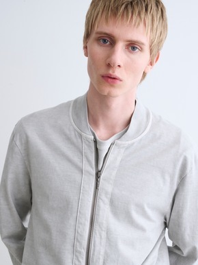 Men's pigment dyed cotton blouson 詳細画像