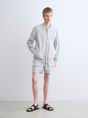 Men's pigment dyed cotton blouson 詳細画像