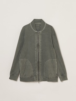 Men's pigment dyed cotton blouson 詳細画像