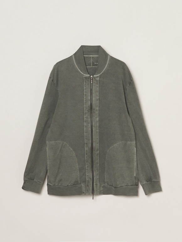 Men's pigment dyed cotton blouson