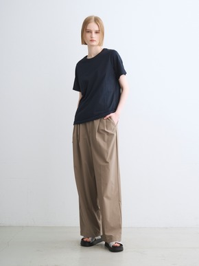 Powdery cotton basic tee 詳細画像