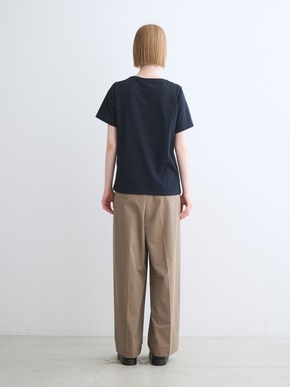 Powdery cotton basic tee 詳細画像