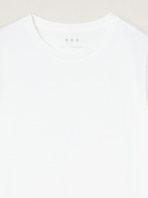 Powdery cotton basic tee 詳細画像
