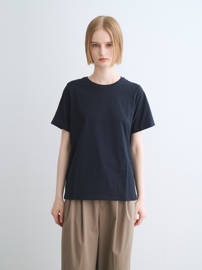 Powdery cotton basic tee 詳細画像