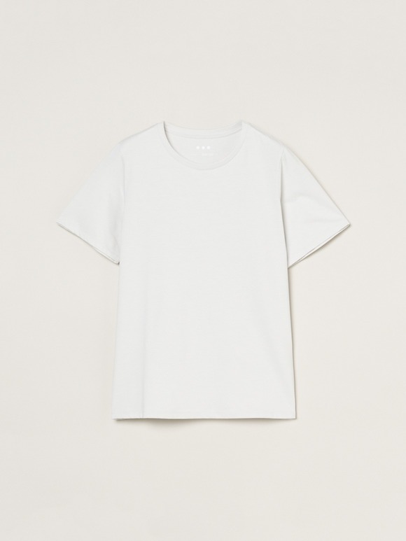 Powdery cotton basic tee